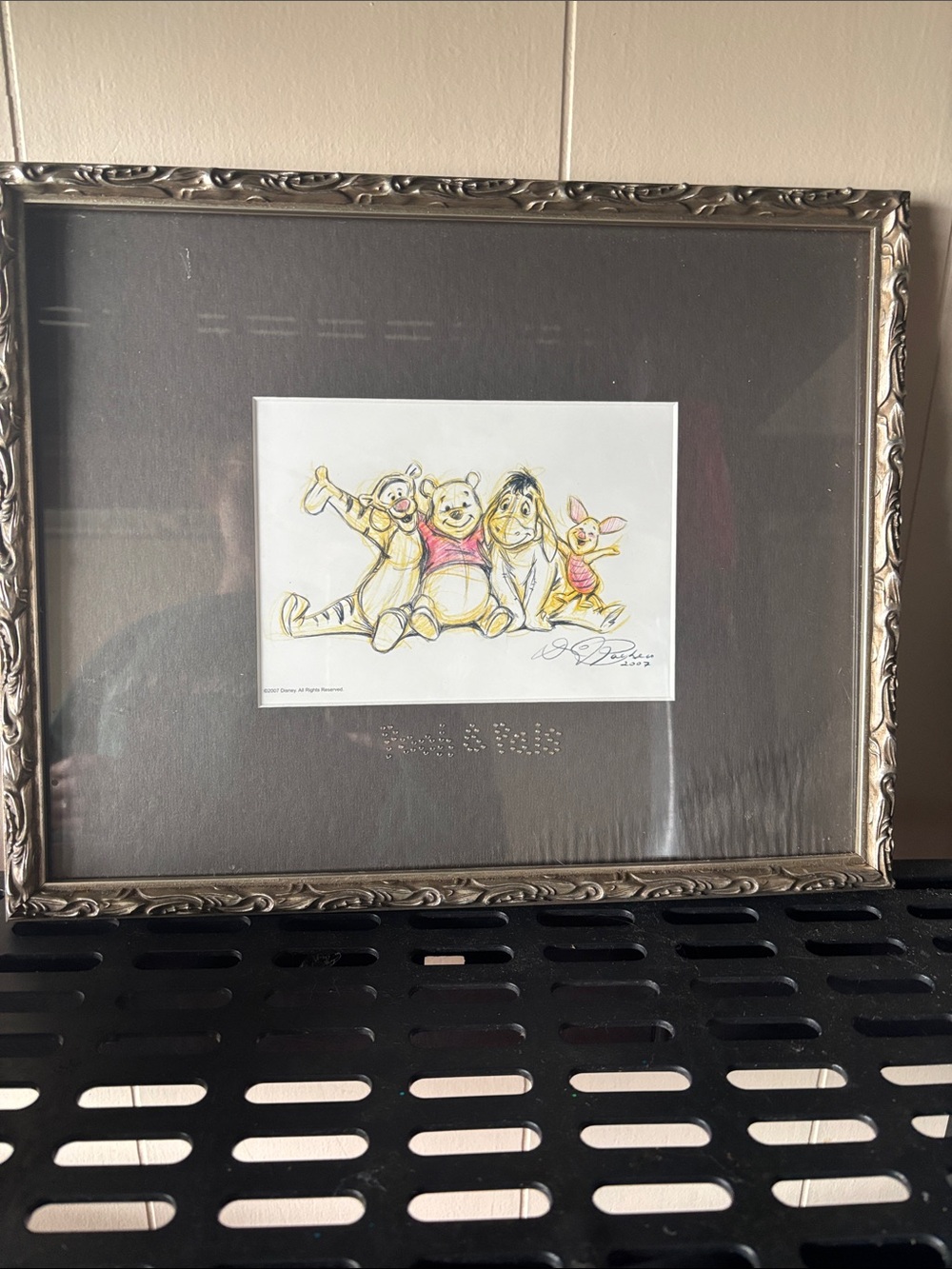 Pooh and pals crystal picture as is